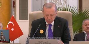 أردوغان: حكومة نتنياهو تعمل على التصعيد ولا تسمح بإيصال المساعدات