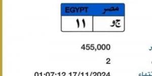 لأعلى سعر.. المرور تطرح لوحة معدنية برقم مميز للبيع