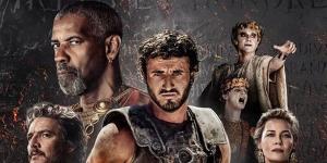 فيلم Gladiator 2 يواصل صدارة شباك التذاكر المصري بتخطيه الـ10 مليون جنيها