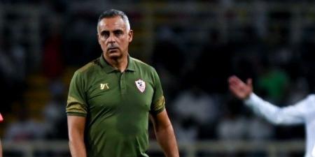 قرار مفاجئ من جوميز قبل مباراة الزمالك والمصري