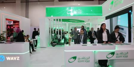 جناح "البريد المصرى" يشهد إقبالاً كبيرًا فى معرض "Cairo ICT 2024".. صور