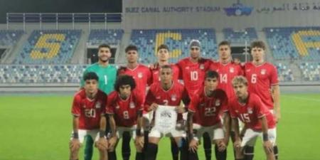 التعادل السلبي يحسم الشوط الأول بين منتخب مصر للشباب وليبيا بتصفيات أمم أفريقيا