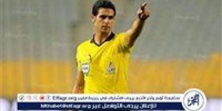 صافرة محمد معروف تقود مباراة الأهلي والاتحاد