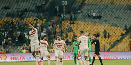 حكم مباراة الزمالك والمصري في الدوري