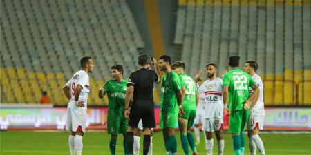 أحمد الشناوي يوضح مدى أحقية الزمالك في ركلة جزاء أمام المصري