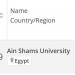 جامعة عين شمس فى تصنيف TIMES HIGHER EDUCATION  INTERDISCIPLINARY Science