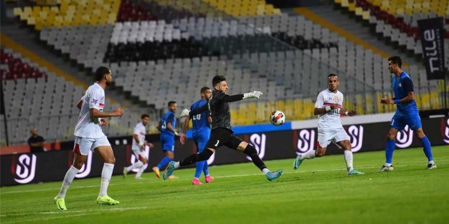 رجل مباراة الزمالك وسموحة في الدوري المصري