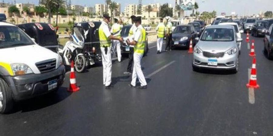 انتشار مروري لضبط المخالفين من قائدي السيارات