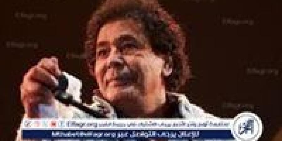 محمد منير يتصدر التريند بعد شائعات مرضه