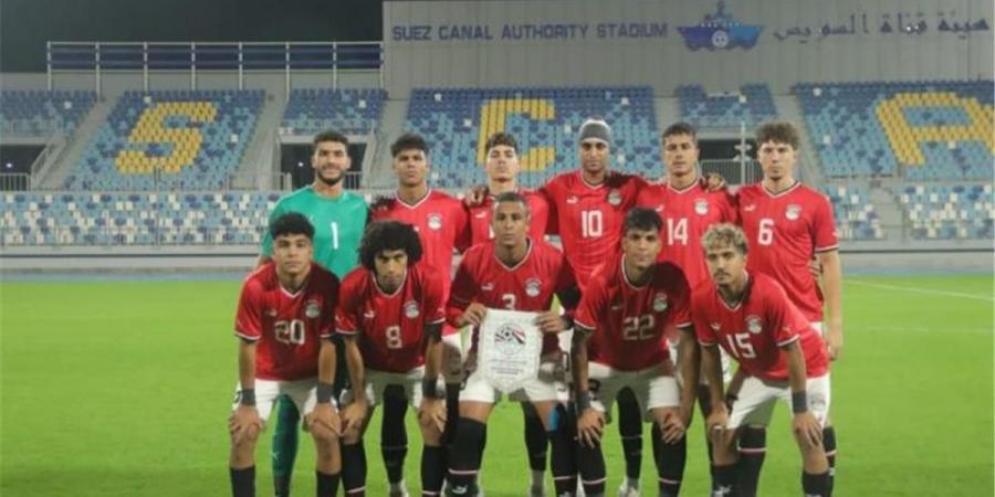 موعد والقناة الناقلة لمباراة مصر والمغرب اليوم في بطولة شمال إفريقيا تحت 20 عامًا