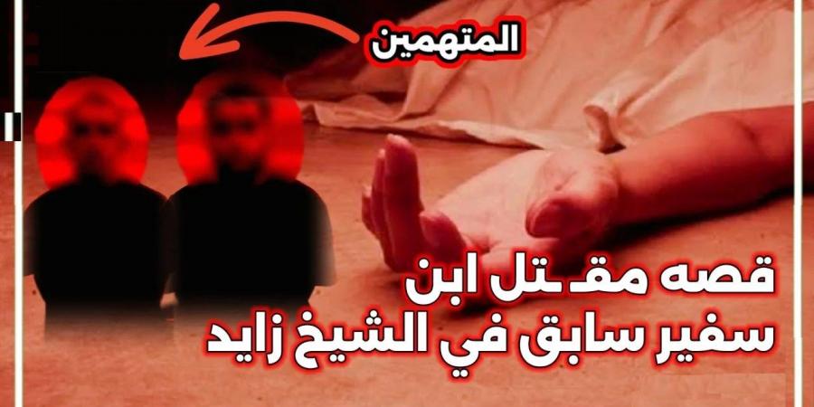 معلومات صادمة عن المتهم الثاني في قضية إنهاء حياة ابن السفير السابق بالشيخ زايد