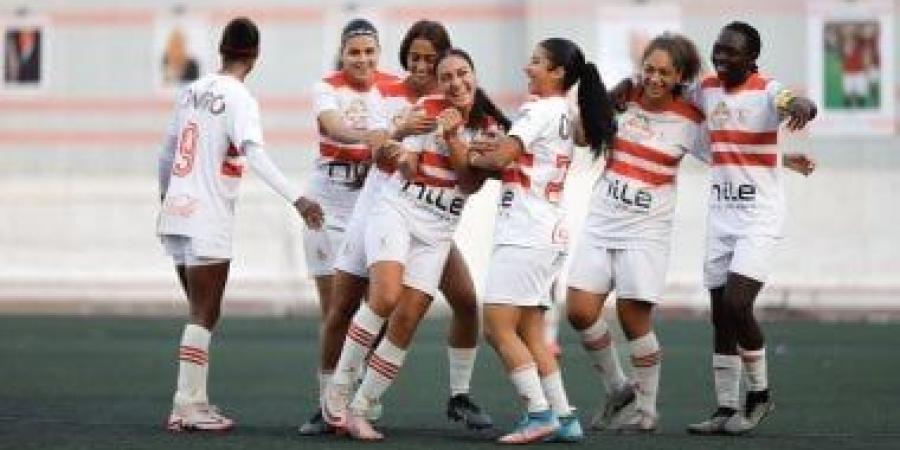 الزمالك يفوز على مودرن سبورت بثلاثية فى دورى الكرة النسائية - سعودي فايف