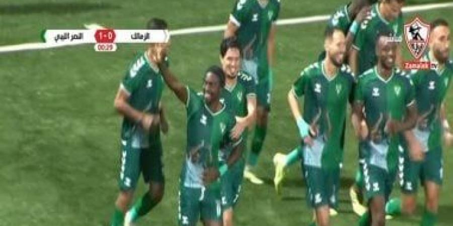 الزمالك يتعادل 1-1 مع النصر الليبي بالشوط الأول في مهرجان اعتزال خالد حسين - سعودي فايف