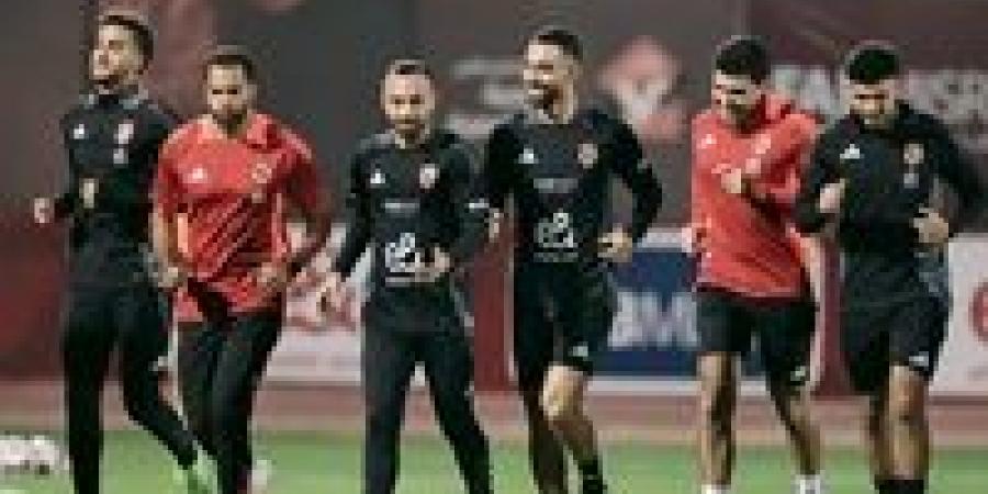 الأهلي يواصل تدريباته استعدادًا لمواجهة الاتحاد السكندري