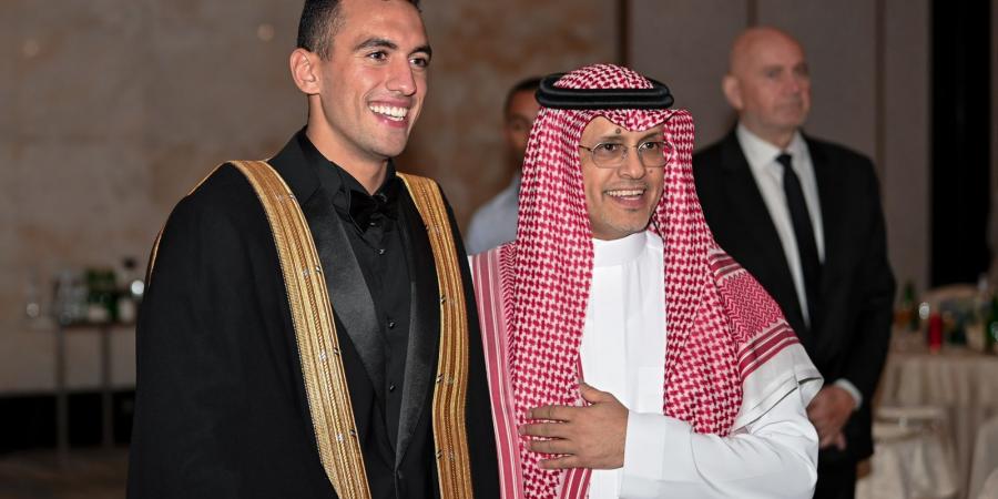 أحمد الجندي أفضل لاعب فى العالم بكونجرس الاتحاد الدولي للخماسي الحديث - سعودي فايف