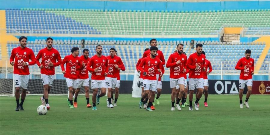 مران منتخب مصر | تدريبات تكتيكية وجمل فنية استعدادًا لمواجهة بوتسوانا