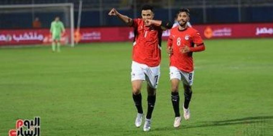 تريزيجيه يتعادل لمنتخب مصر أمام بوتسوانا فى الدقيقة 16 - سعودي فايف