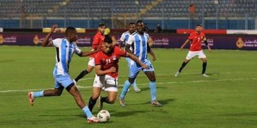 أهداف مباراة منتخب مصر وبوتسوانا في تصفيات أمم أفريقيا 1-1 - سعودي فايف