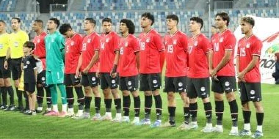 ترتيب مجموعة منتخب الشباب تحت 20 عاما فى تصفيات شمال أفريقيا - سعودي فايف