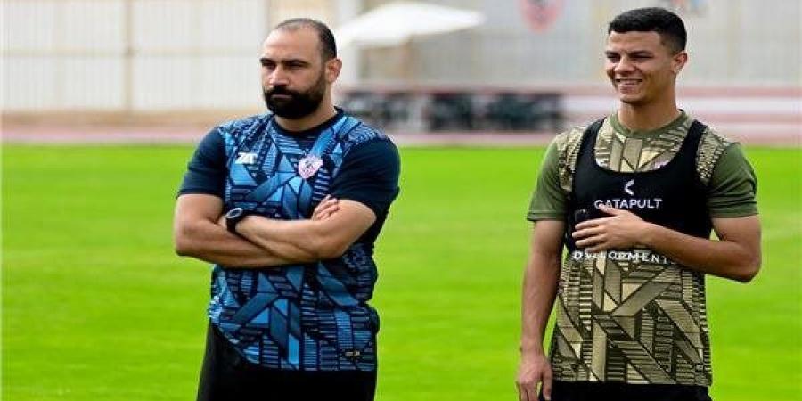 تدريبات تأهيلية خاصة لمحمد شحاتة في مران الزمالك استعدادا للمصري