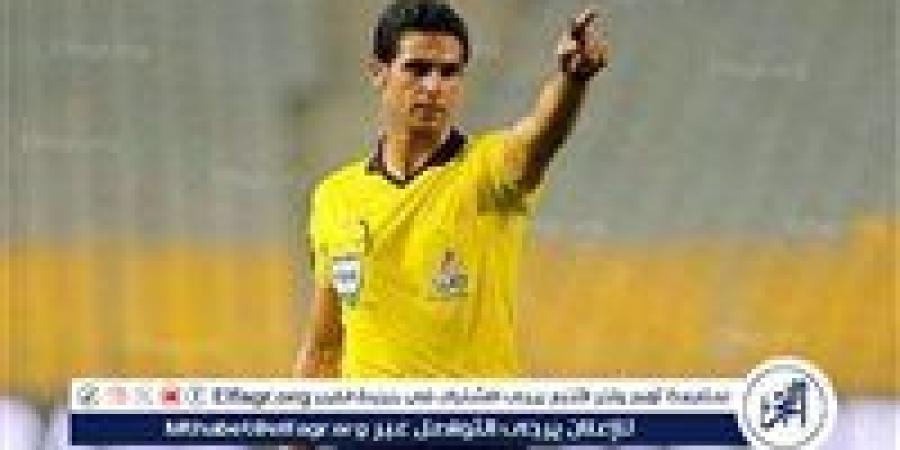 صافرة محمد معروف تقود مباراة الأهلي والاتحاد