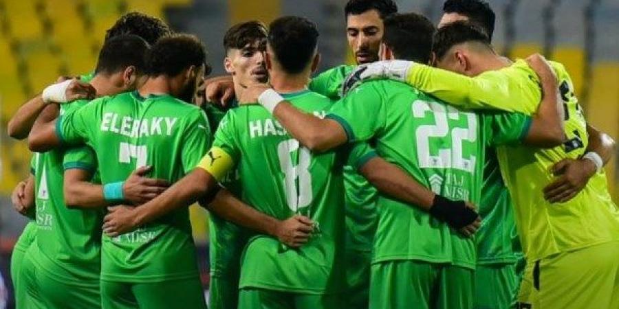 المصري يتقدم على الزمالك بهدف نظيف في الشوط الأول