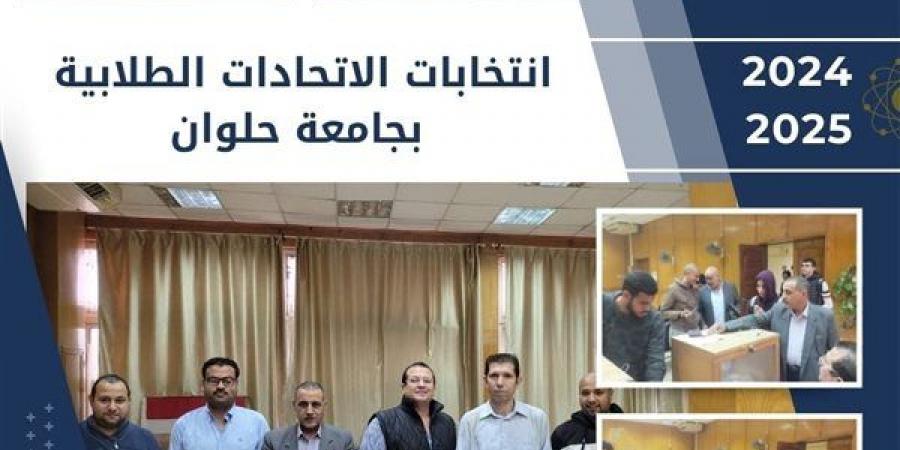 انطلاق الجولة الأولى لانتخابات الاتحادات الطلابية بجامعة حلوان