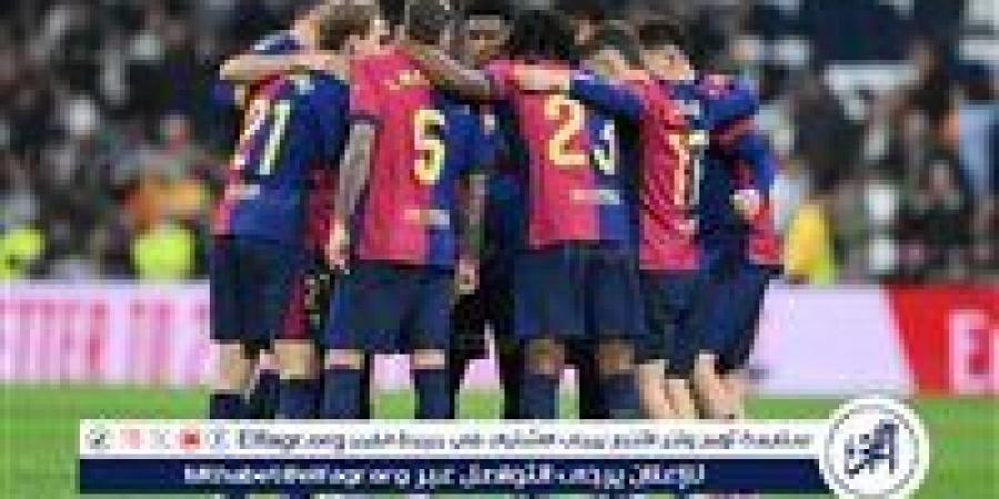 برشلونة يدك شباك بريست بثلاثية في دوري أبطال أوروبا