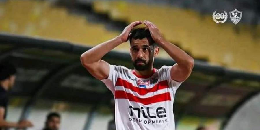 عبدالله السعيد أفضل لاعب في مباراة الزمالك وغزل المحلة