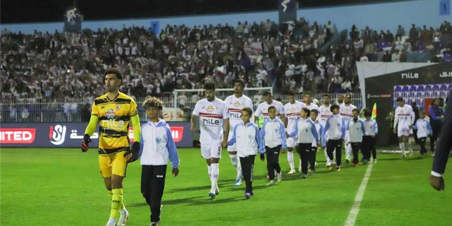 رجل مباراة الزمالك وغزل المحلة في الدوري المصري