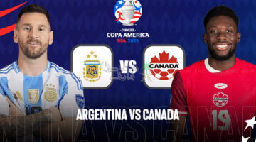 5 قنوات مفتوحة تنقل مباراة الأرجنتين ضد كندا اليوم الجمعة في كوبا أمريكا