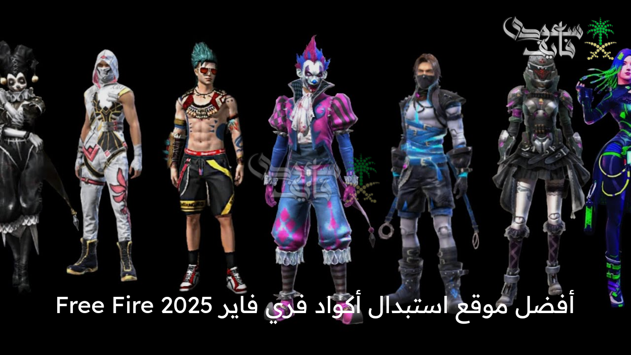 موقع آمن 100%.. أفضل موقع استبدال أكواد فري فاير 2025 Free Fire وخطوات الاستبدال