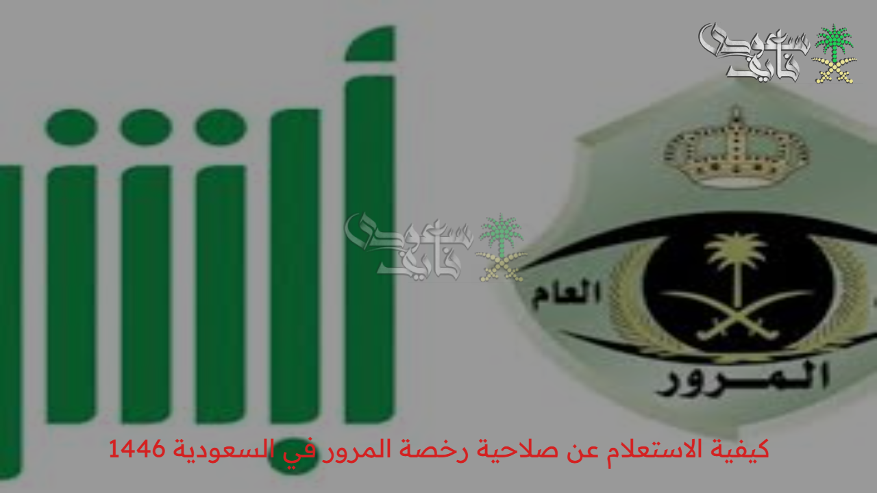كيفية الاستعلام عن صلاحية رخصة المرور في السعودية 1446 عبر absher.sa