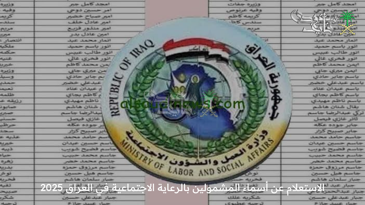 «فرصتك الجديدة» .. الاستعلام عن أسماء المشمولين بالرعاية الاجتماعية في العراق 2025 وأبرز الشروط