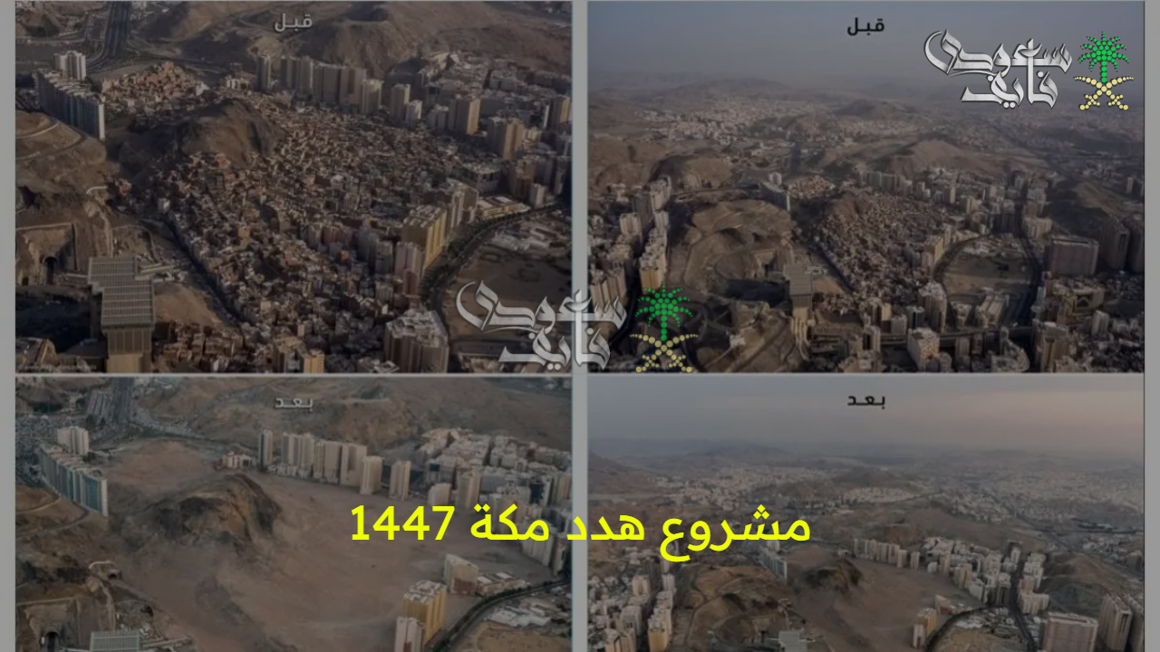 جهود جبارة.. مشروع هدد مكة 1447 وكيفية الحصول على التعويض المناسب