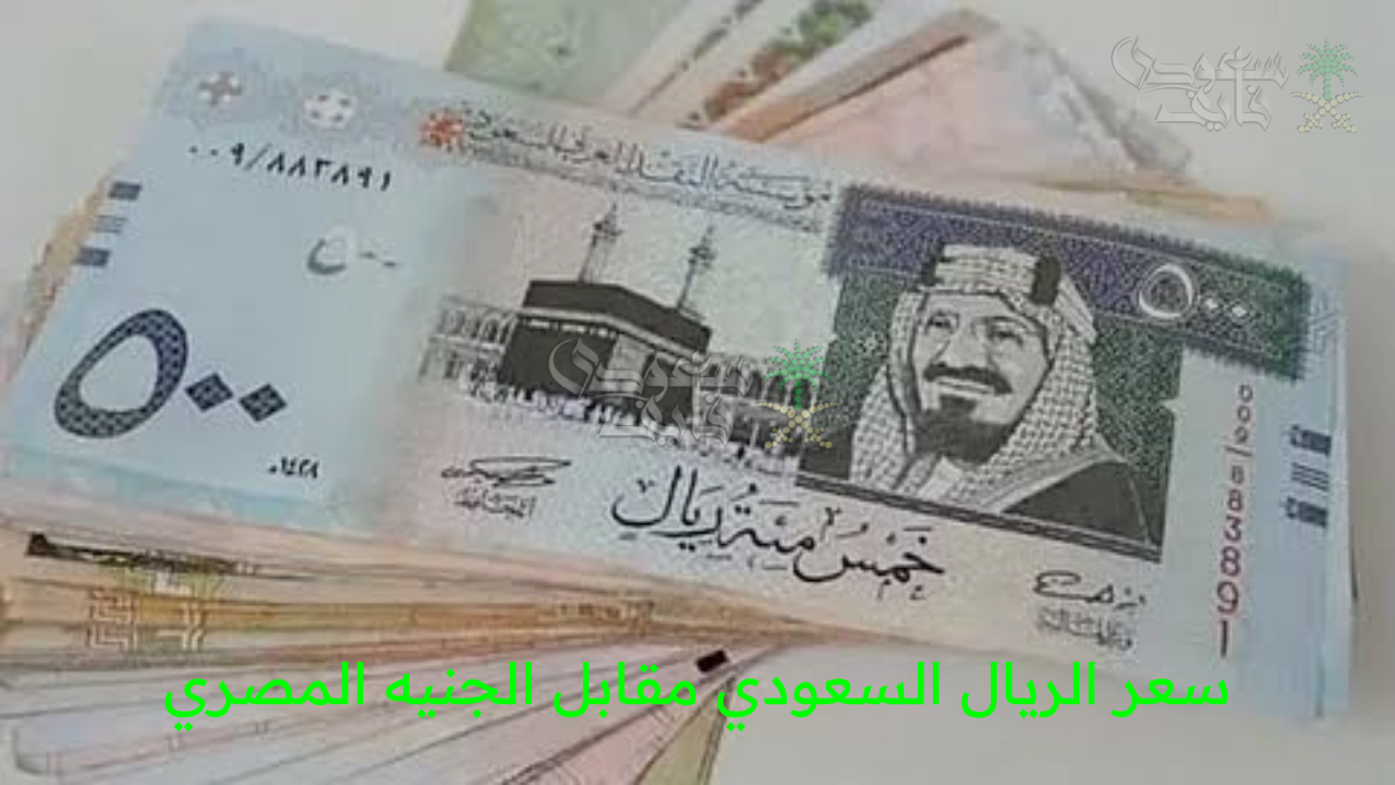مفاجأة سعر الريال السعودي مقابل الجنيه المصري اليوم الإثنين 25 أغسطس في البنك المركزي المصري