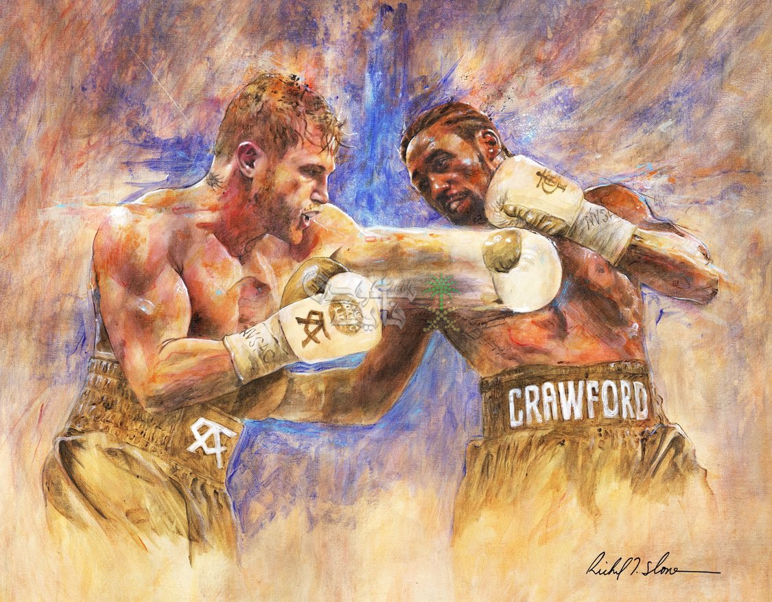 قنوات نزال تيرنس كروفورد ضد كانيلو ألفاريز