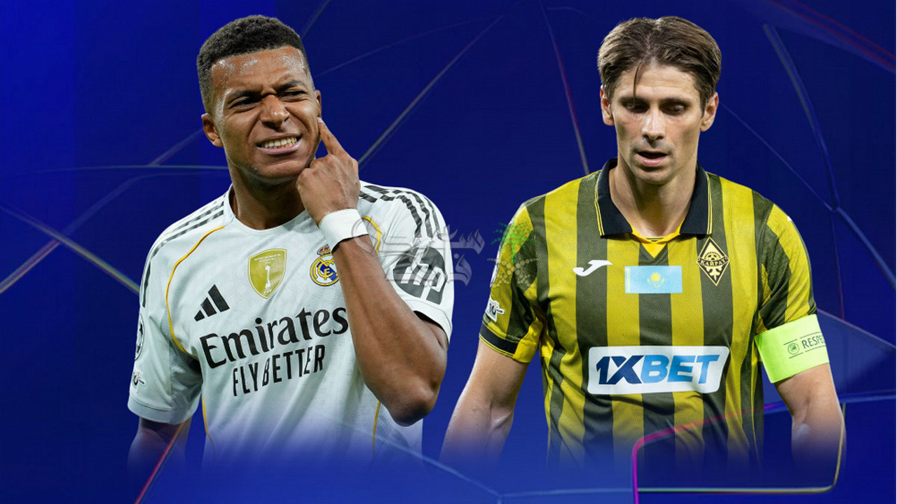 معلق مباراة ريال مدريد ضد كيرات ألماتي Real Madrid vs. Kairat Almaty