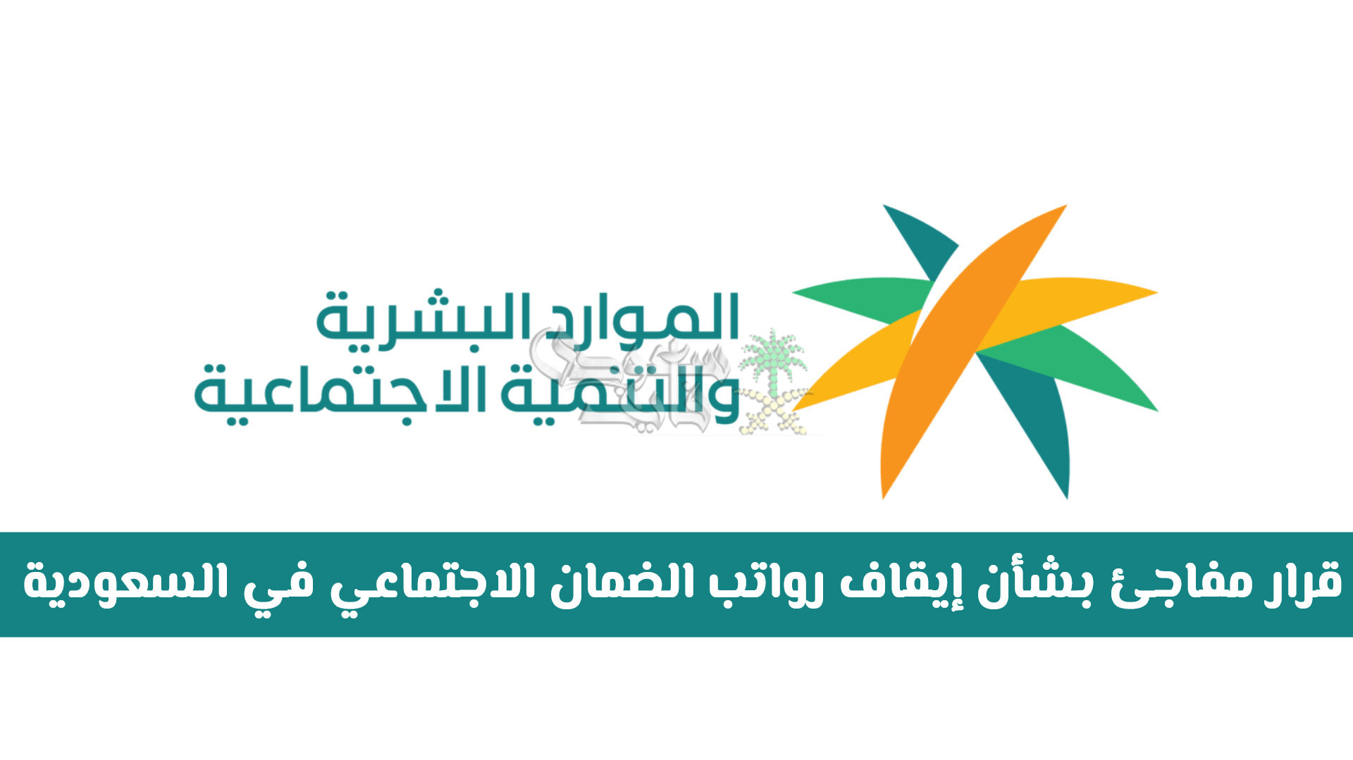 وزارة الموارد البشرية والتنمية الاجتماعية تكشف أسباب إيقاف رواتب الضمان الاجتماعي