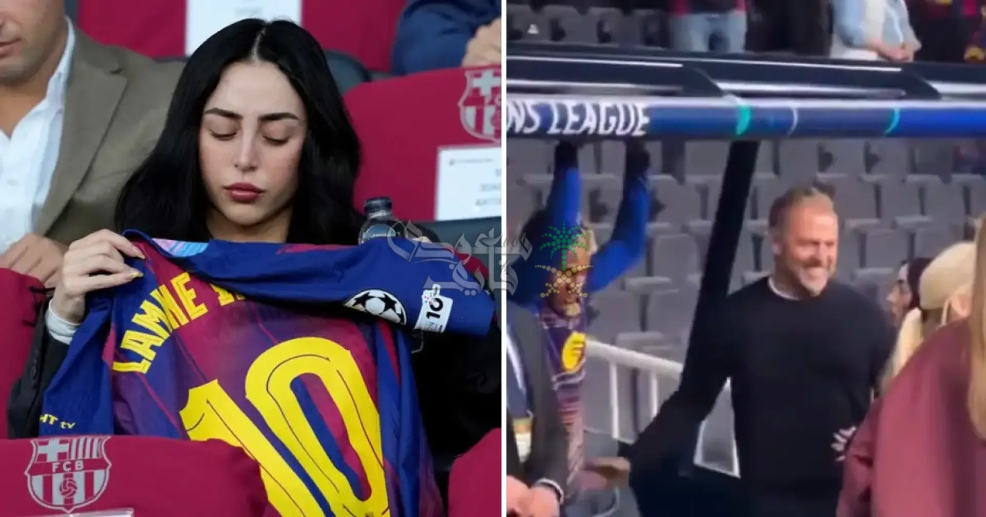 نيكي نيكول تثير الجدل داخل أسوار برشلونة بعد ظهورها مع فليك.. ماذا دار بينهم؟