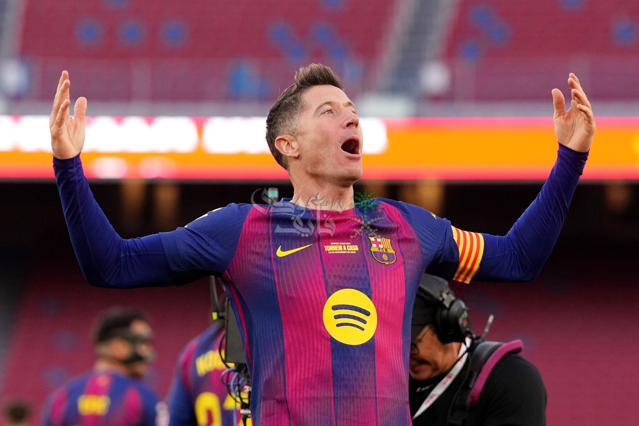 ترتيب هدافي الدوري الاسباني 2025 بعد هدف ليفاندوفسكي في اتلتيك بيلباو اليوم