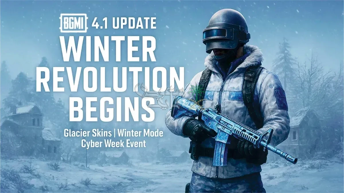 PUBG MOBILE UPDATE.. تحديث ببجي 4.1 يجلب أسلحة أسطورية وميزات شتوية جديدة