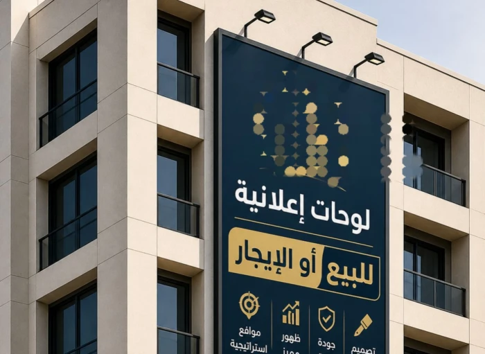 الكشف عن الاشتراطات المطلوبة للوحـات الإعلانية على المنازل والمباني العقارية بما في ذلك المساحة والمدة