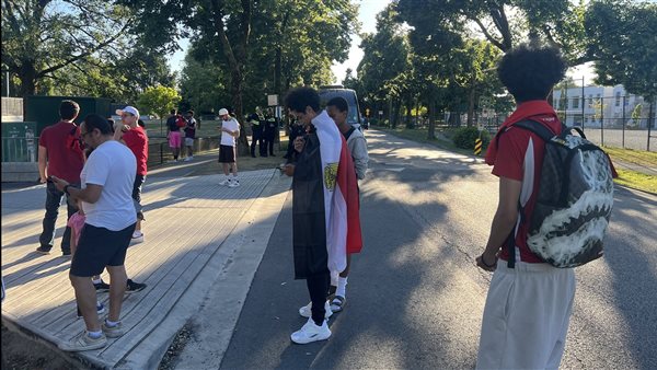 رحلة منتخب مصر إلى كندا تبدأ بمغادرة ملعب المران الأول